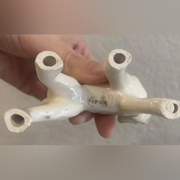 Vintage Japan STANDING BOXER DOG Porcelain Figurine - Picture 3 of 4